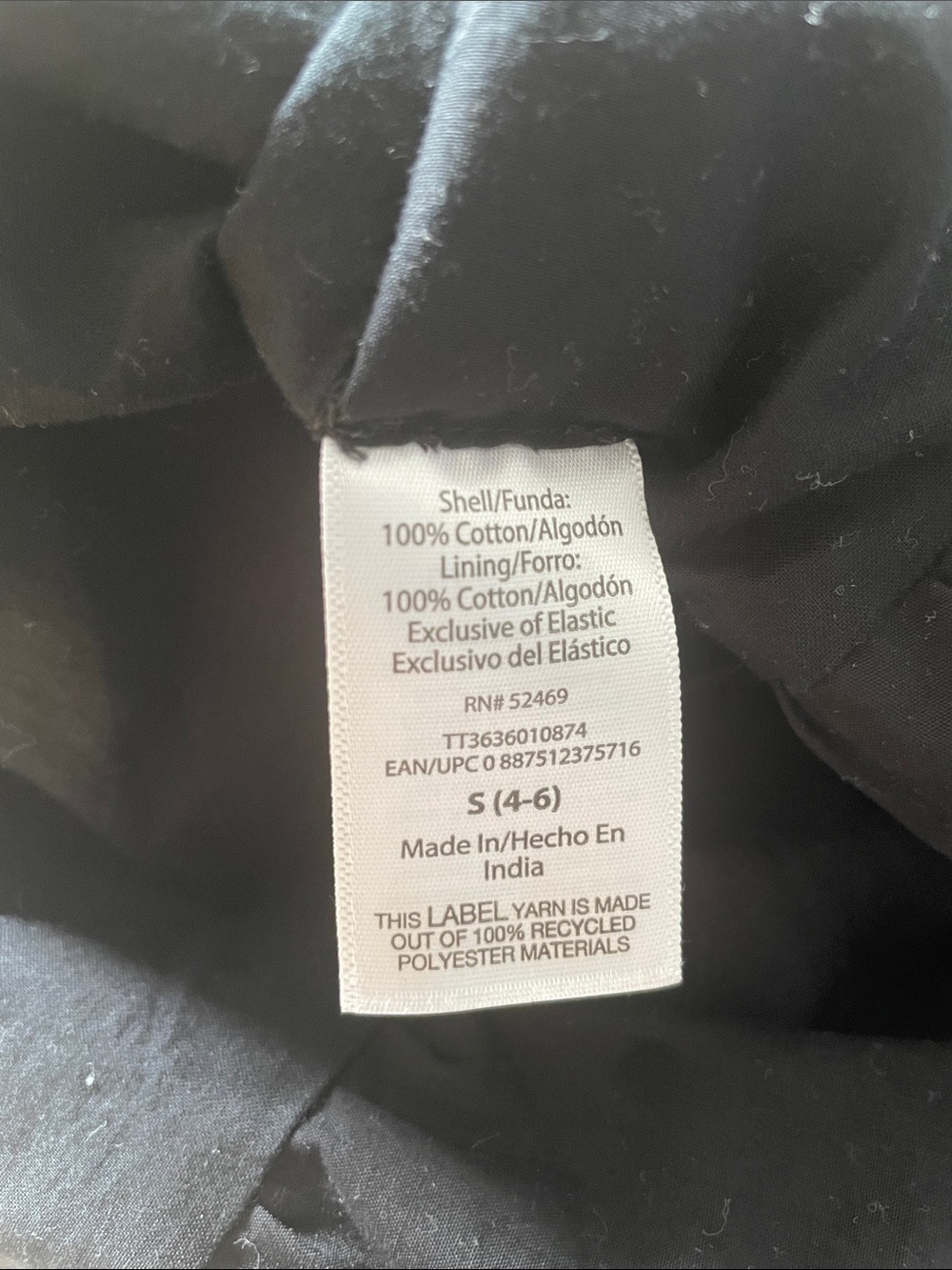 Time and Tru Black Puff-Sleeve Mini Dress - Picture 11 of 11